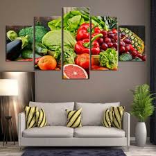 Healthy Vegetables Poster Fresh Fruits