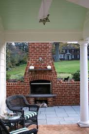 Outdoor Fireplaces Add Warmth And