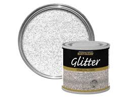 b q is selling glitter paint for only