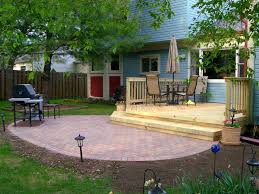 Wood Deck Design With Patio By Chicago