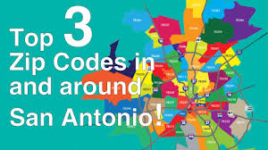 zip codes in and around san antonio