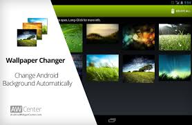 change android background automatically
