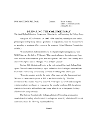 College Application Essay Examples Format Examples And Forms