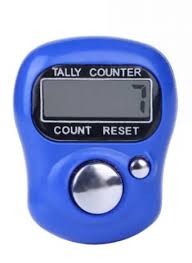 recording counter with digital display