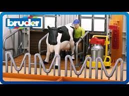 bruder toys 62621 cow barn breaking