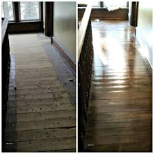 and refinish old wood floors