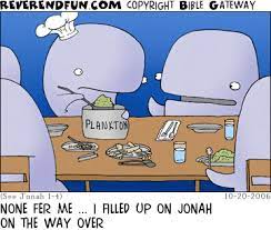 ReverendFun.com : Cartoon for Oct 20, 2006: "Full of Jonah"