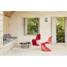 panton chair new height clic red