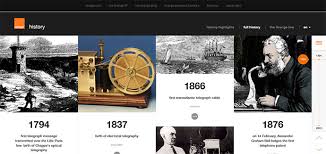 10 Great Examples Of Timeline In Web Design Web Graphic Design