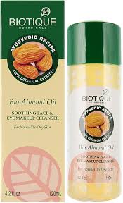 almond oil biotique almond oil makeup