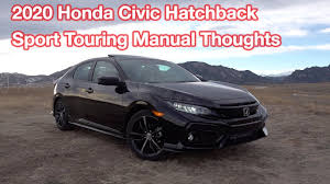 Find the best used 2020 honda civic sport near you. 2020 Honda Civic Hatchback Sport Touring Manual Walkaround And Thoughts Youtube