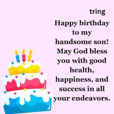 190 blessing birthday wishes for son