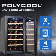 Polycool 18 Bottle Wine Bar Fridge