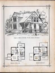 Small Cottage House Plans 1881 Antique