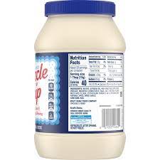 miracle whip mayo like dressing for a