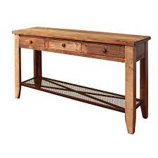 Antique 55 Inch Sofa Table By Ifd