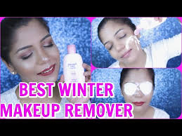 beauty hack winter makeup remover