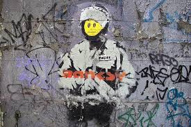 Banksy Smile Art Banksy Stencil