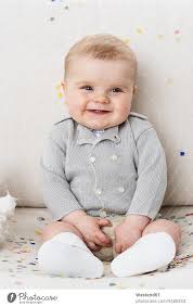 portrait of happy baby boy a royalty