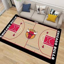cartoon nba basketball bulls carpets