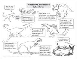 dinosaurs dinosaurs reading response