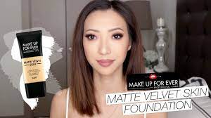 make up forever matte velvet skin