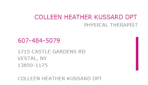 1548607831 Npi Number Colleen Heather
