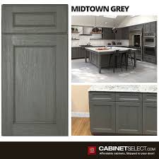 10x10 midtown grey kitchen cabinets