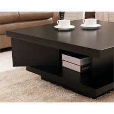 I really enjoyed building this farmhouse coffee table for my living room. Furniture Of America Carenza Contemporary Square Wood Coffee Table In Black Idi 151124ct