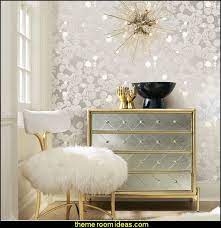 blush pink and gold bedroom decor