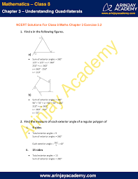 NCERT Solutions for Class 8 Maths Chapter 3 Exercise 3.2