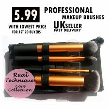 real techniques make up brushes core