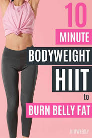 10 minute hiit workout without