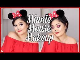 minnie mouse costume makeup tutorial