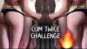 BEST CUM TWICE CHALLENGE YOU EVER TRY - XVIDEOS.COM