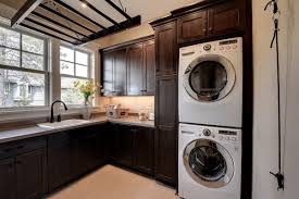 modern laundry room cabinets and