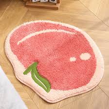 diffe fruit shape bathroom mat