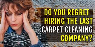 beware carpet cleaning companies