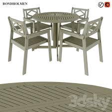 ikea bondholmen table and chairs set 3