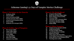 + we are updating this movie. 31 Days Of Vampire Movies Challenge Gehenna Gaming