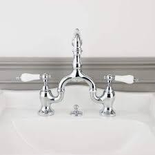 Bridge Style Bathroom Sink Faucet