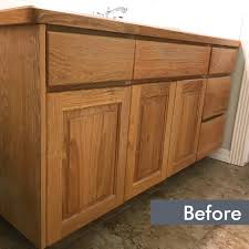 refinishing your oak cabinets n hance