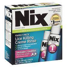 nix permethrin lice killing creme rinse