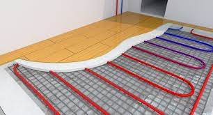 geothermal radiant flooring