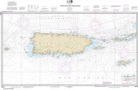 Noaa Chart 25640 Puerto Rico And Virgin Islands