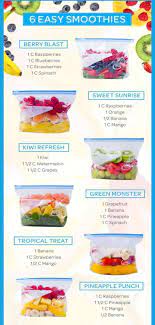 These smoothies are high in fiber and low in calories, which can keep you full you can easily use frozen fruit or vegetables in place of fresh ones. Easy Smoothie Recipes Easy Smoothie Recipes Juice Diet Recipes Ninja Smoothie Recipes
