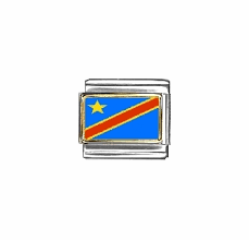 Use these color values if you need their national colors for any of your digital, paint or print projects. Democratic Republic Of The Congo Flag Photo Italian Charm Bracelet Link