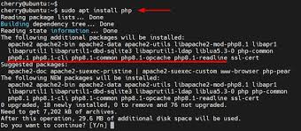 how to install php on ubuntu 22 04