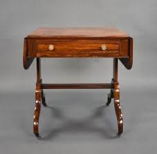 Regency Sofa Table In Mahogany 1820
