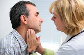 swollen lymph nodes in your neck or